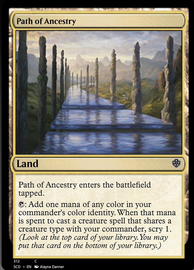 Path of Ancestry [Starter Commander Decks] | Good Games Adelaide SA
