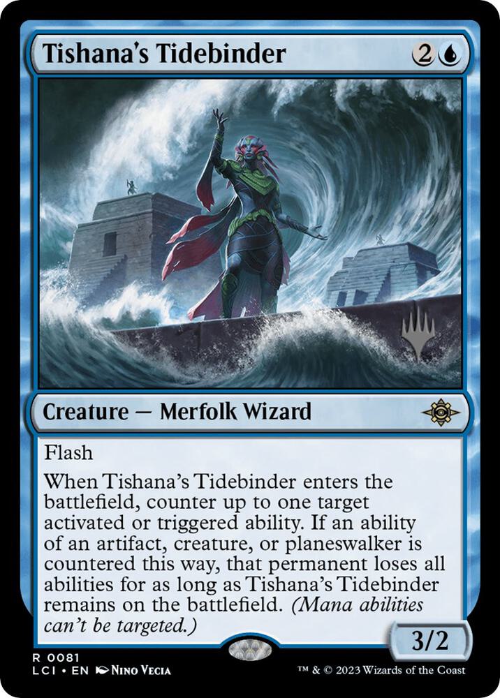 Tishanas Tidebinder 81 (Promo Pack: The Lost Caverns of Ixalan)  - Foil | Good Games Adelaide SA