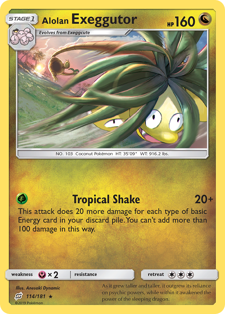 Alolan Exeggutor (114/181) [Sun & Moon: Team Up] | Good Games Adelaide SA