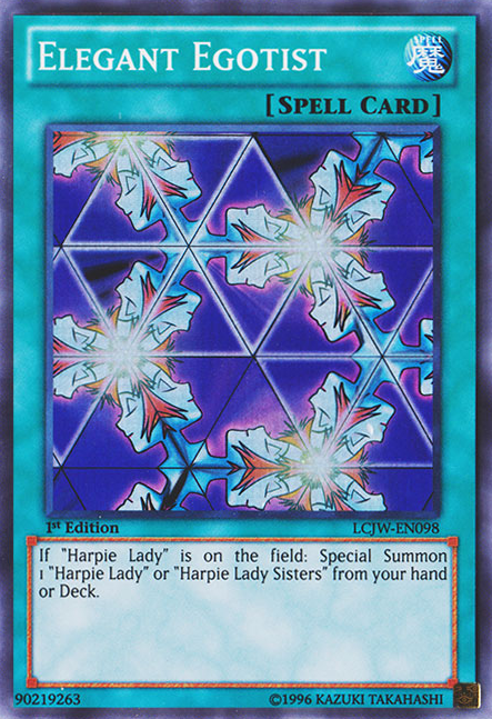 Elegant Egotist [LCJW-EN098] Super Rare | Good Games Adelaide SA