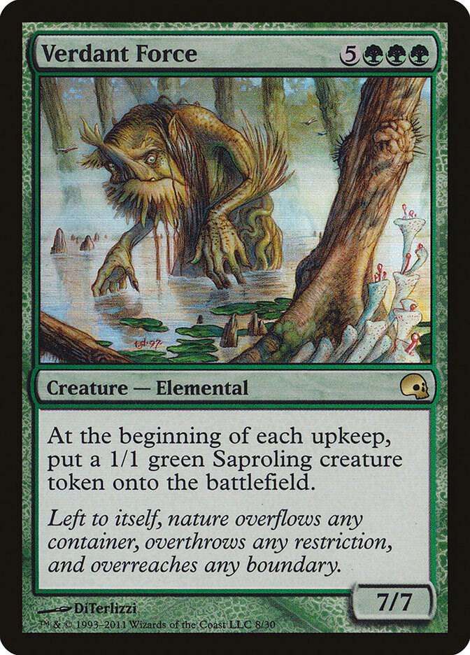 Verdant Force 8 (Premium Deck Series: Graveborn)  - Foil | Good Games Adelaide SA