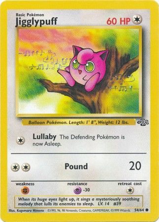Jigglypuff (54/64) [Jungle Unlimited] | Good Games Adelaide SA
