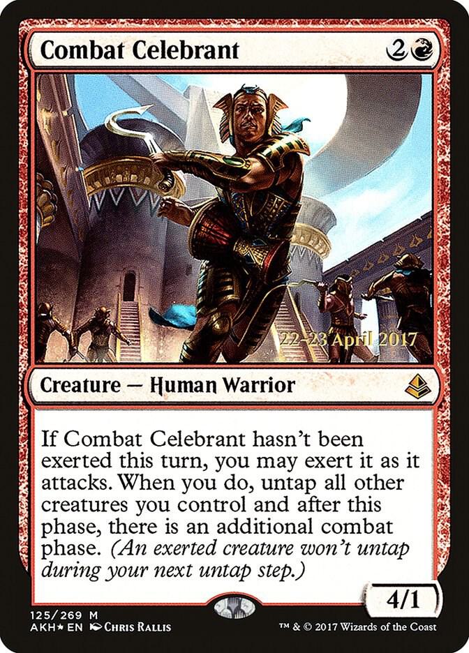 Combat Celebrant 125 (Prerelease Cards)  - Foil | Good Games Adelaide SA