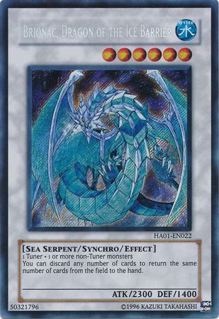 Brionac, Dragon of the Ice Barrier [HA01-EN022] Secret Rare | Good Games Adelaide SA