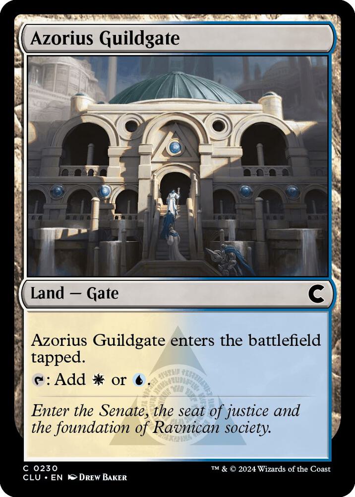 Azorius Guildgate 230 (Ravnica: Clue Edition)  | Good Games Adelaide SA