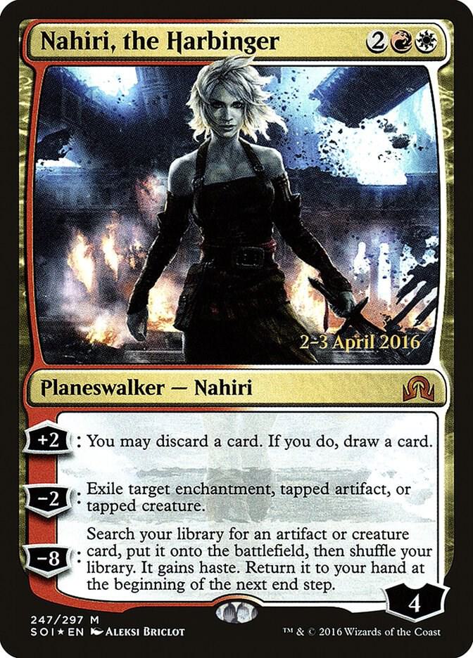 Nahiri the Harbinger 247 (Prerelease Cards)  - Foil | Good Games Adelaide SA