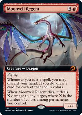 Moonveil Regent Extended Art 357 (Innistrad: Midnight Hunt)  | Good Games Adelaide SA