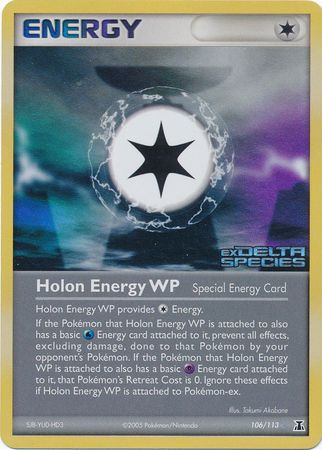 Holon Energy WP (106/113) (Stamped) [EX: Delta Species] | Good Games Adelaide SA