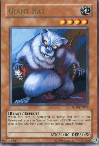 Giant Rat (Green) [DL09-EN005] Rare | Good Games Adelaide SA