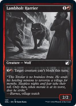 Lambholt Harrier 145 (Innistrad: Double Feature)  - Foil | Good Games Adelaide SA