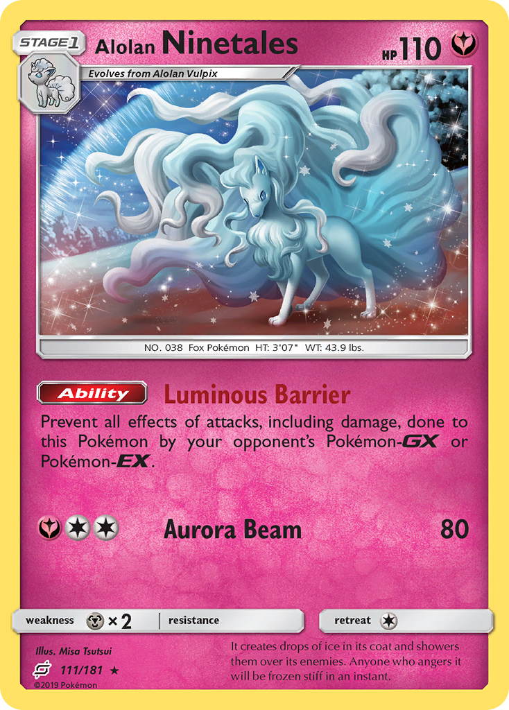 Alolan Ninetales (111/181) [Sun & Moon: Team Up] | Good Games Adelaide SA