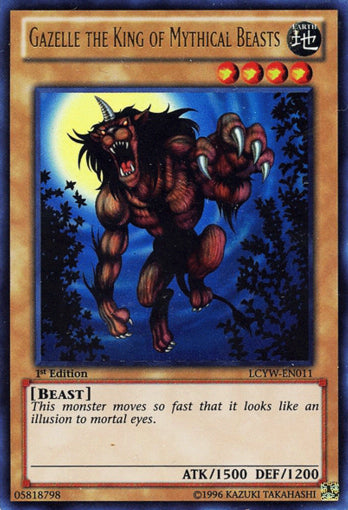 Gazelle the King of Mythical Beasts [LCYW-EN011] Ultra Rare | Good Games Adelaide SA