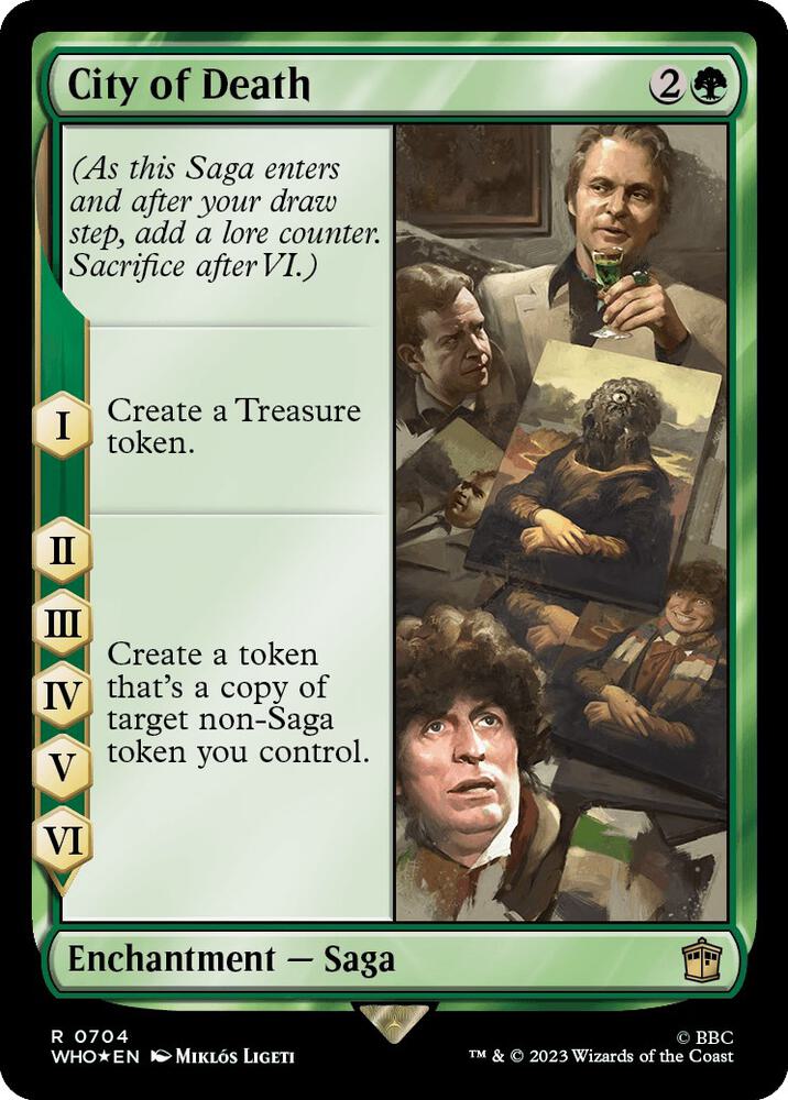 City of Death 704 (Universes Beyond: Doctor Who)  - Foil | Good Games Adelaide SA