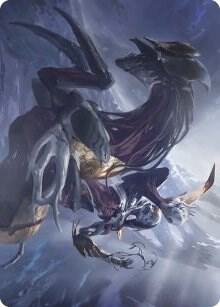 Ria Ivor Bane of Bladehold Art Card 53 (Art Series: Phyrexia: All Will Be One)  | Good Games Adelaide SA