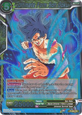 Ultimate Form Son Goku (P-059) [Promotion Cards] | Good Games Adelaide SA