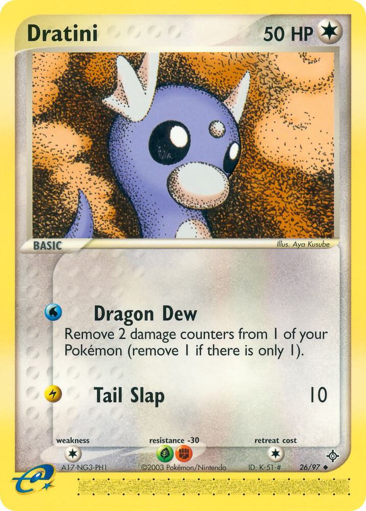 Dratini 26/97 (Dragon)  | Good Games Adelaide SA