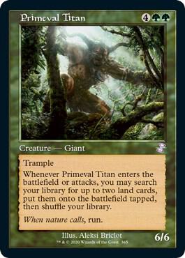 Primeval Titan 365 (Time Spiral: Remastered)  | Good Games Adelaide SA