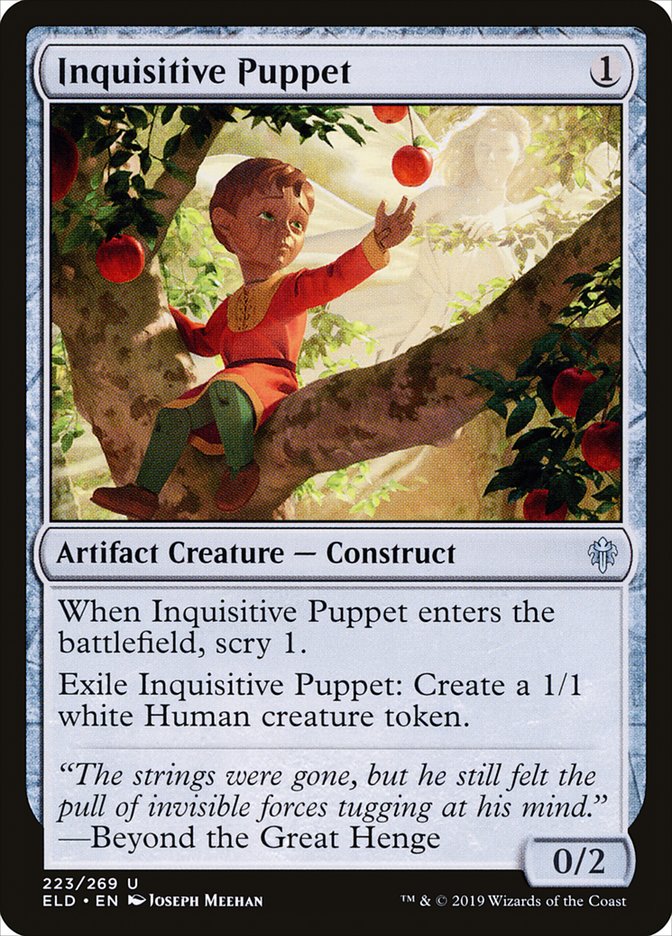 Inquisitive Puppet [Throne of Eldraine] | Good Games Adelaide SA