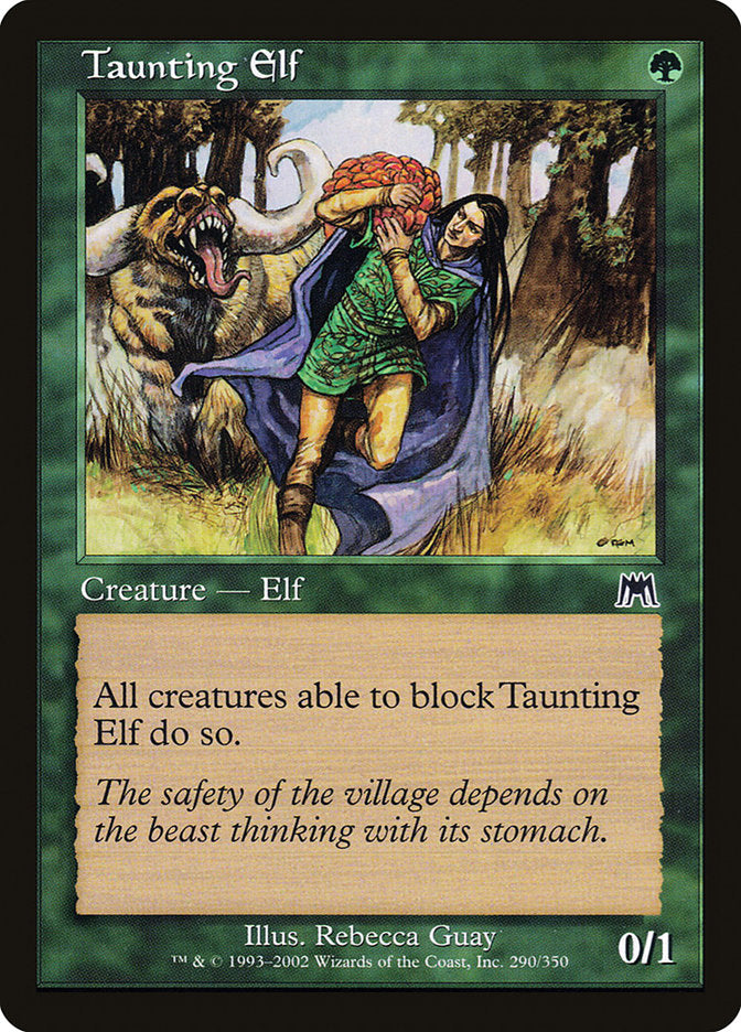 Taunting Elf 290 (Onslaught)  - Foil | Good Games Adelaide SA