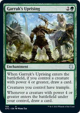 Garruks Uprising 159 (Commander: Adventures in the Forgotten Realms)  | Good Games Adelaide SA