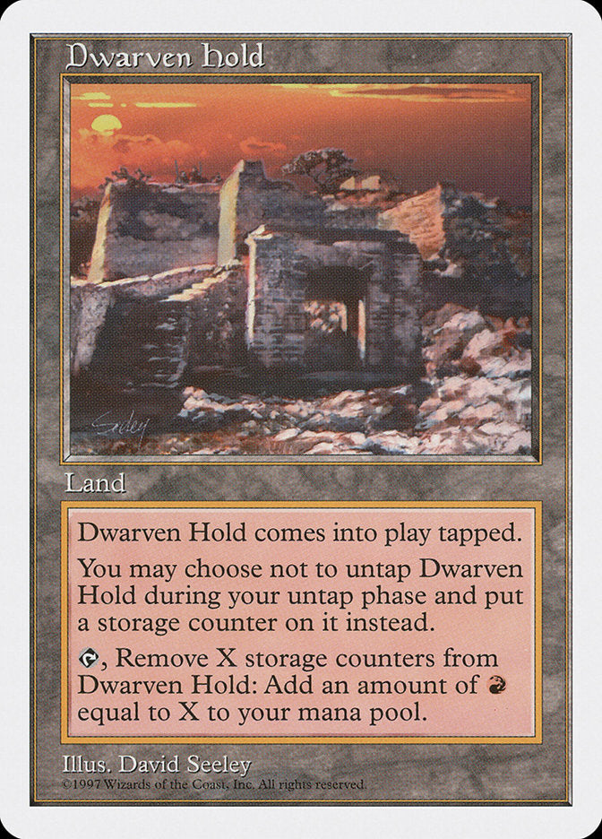 Dwarven Hold [Fifth Edition] | Good Games Adelaide SA