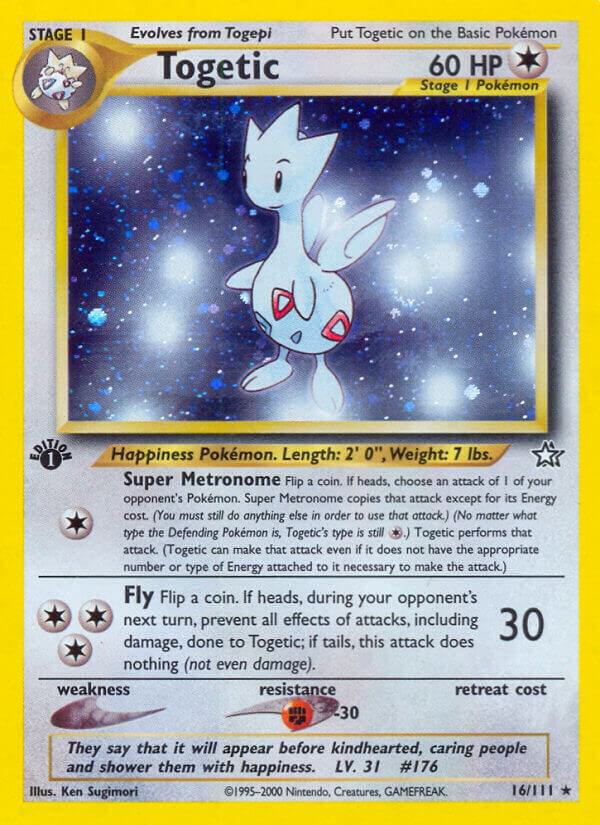 Togetic 016/111 (Neo Genesis)  - 1st Edition Holofoil | Good Games Adelaide SA