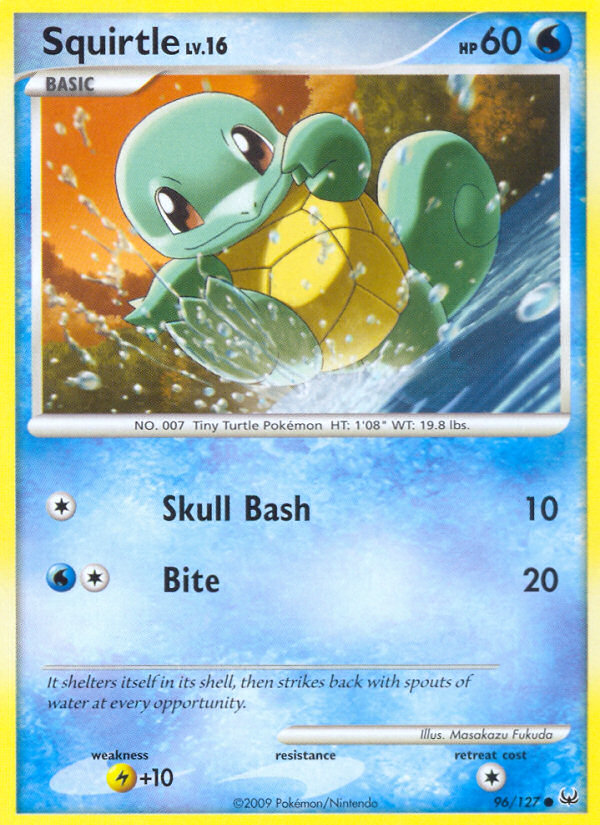 Squirtle (96/127) [Platinum: Base Set] | Good Games Adelaide SA