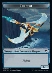 Copy // Thopter (006) Double-Sided Token [The Brothers' War Commander Tokens] | Good Games Adelaide SA