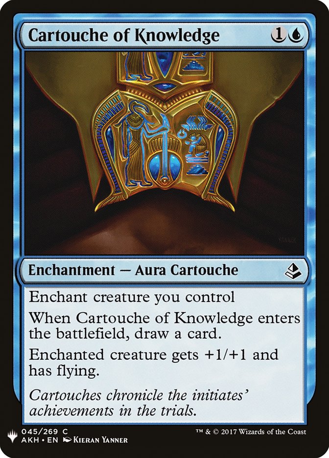 Cartouche of Knowledge [Mystery Booster] | Good Games Adelaide SA