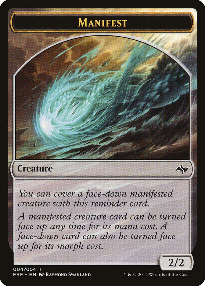 Manifest Token [Fate Reforged Tokens] | Good Games Adelaide SA