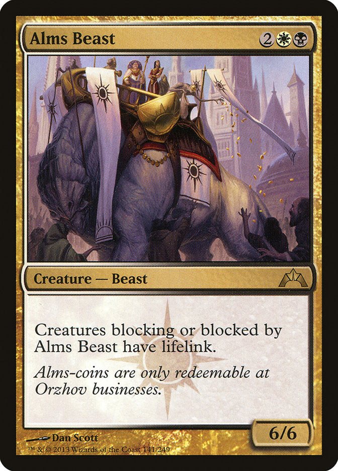 Alms Beast 141 (Gatecrash)  - Foil | Good Games Adelaide SA