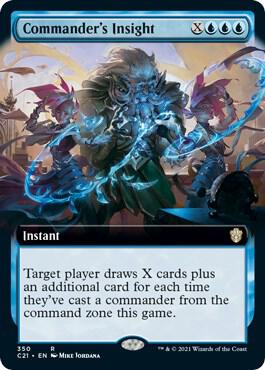 Commanders Insight Extended Art 350 (Commander 2021)  | Good Games Adelaide SA