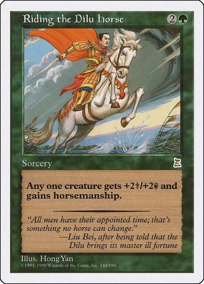 Riding the Dilu Horse 144 (Portal Three Kingdoms)  | Good Games Adelaide SA