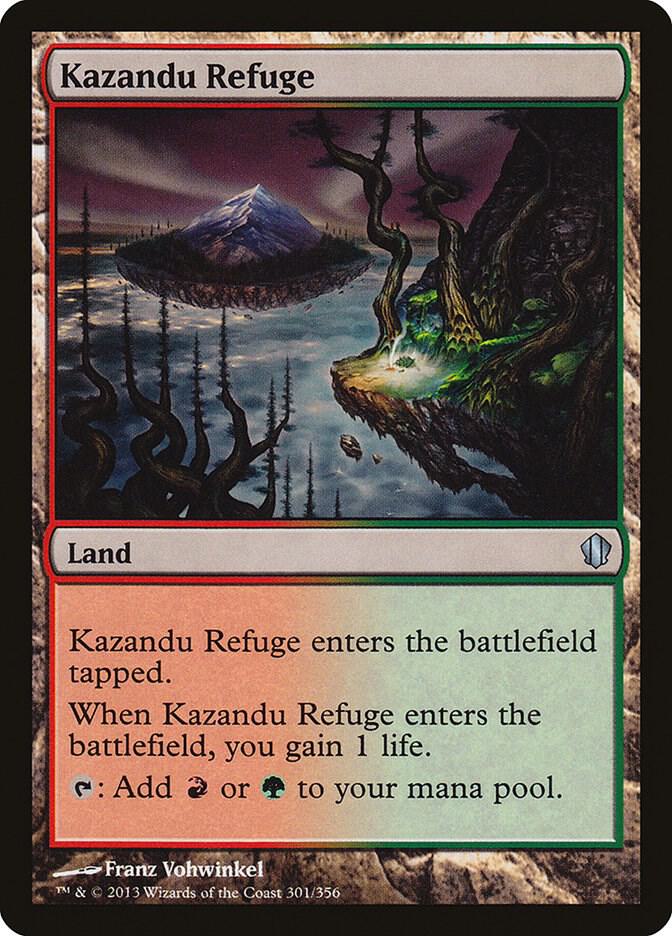 Kazandu Refuge 301 (Commander 2013)  | Good Games Adelaide SA