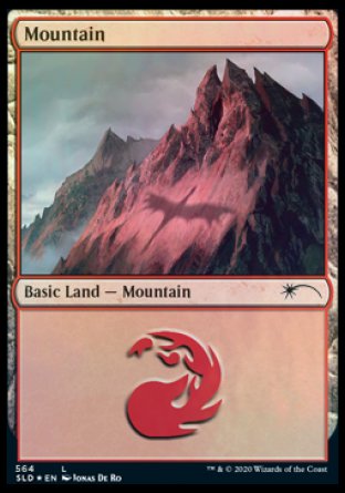 Mountain (Dragons) (564) [Secret Lair Drop Promos] | Good Games Adelaide SA