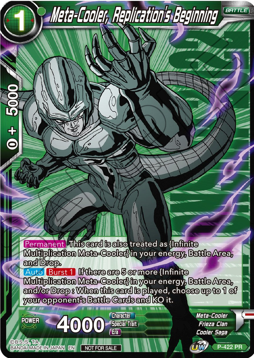 Meta-Cooler, Replication's Beginning (Championship Pack 2022 Vol.2) (P-422) [Promotion Cards] | Good Games Adelaide SA