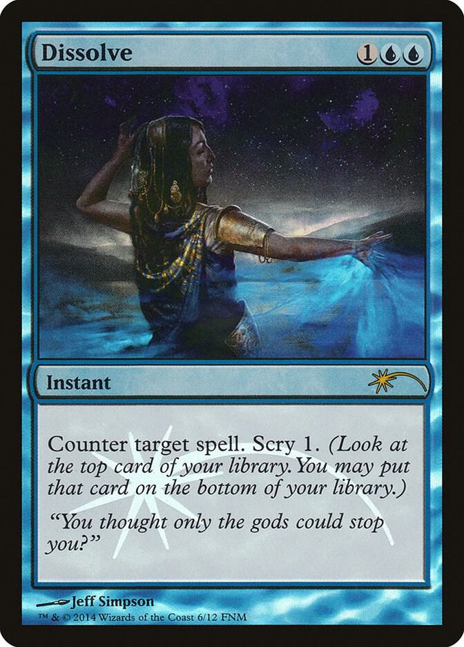 Dissolve 6 (FNM Promos)  - Foil | Good Games Adelaide SA
