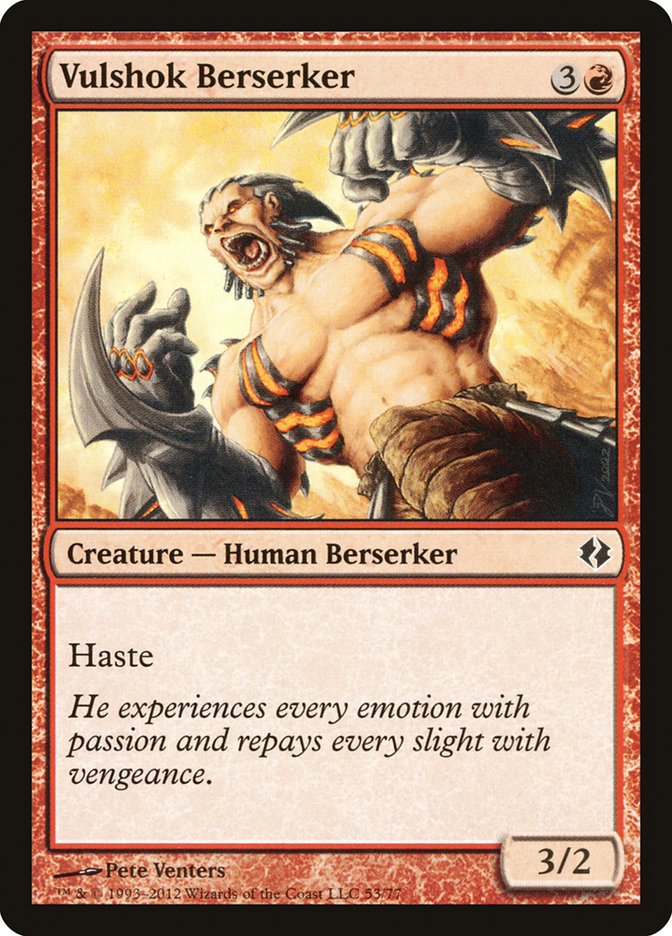 Vulshok Berserker 53 (Duel Decks: Venser vs. Koth)  | Good Games Adelaide SA