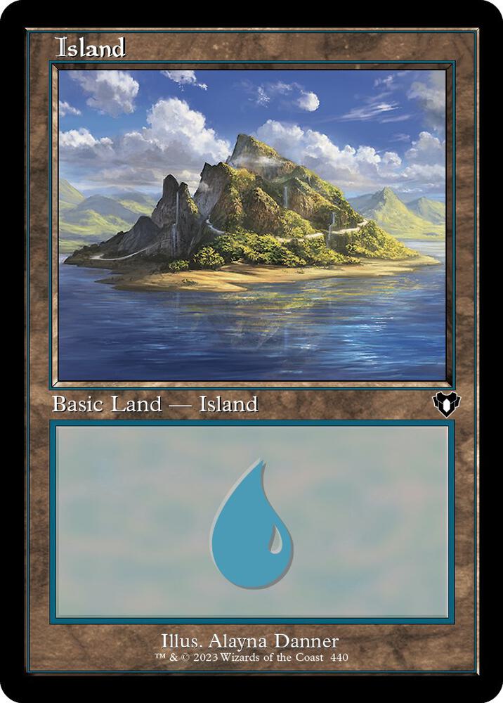 Island 440 Retro Frame 440 (Commander Masters)  | Good Games Adelaide SA