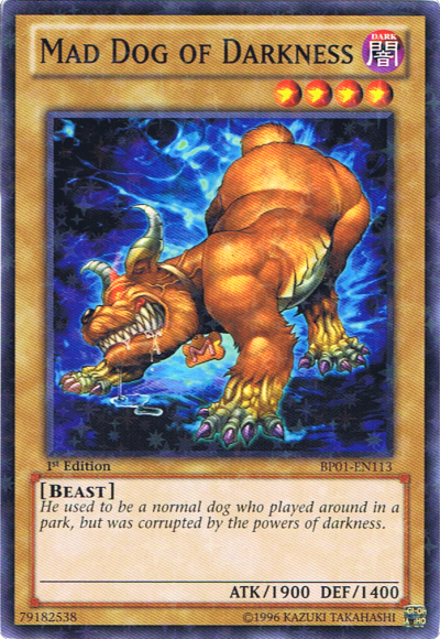 Mad Dog of Darkness [BP01-EN113] Starfoil Rare | Good Games Adelaide SA