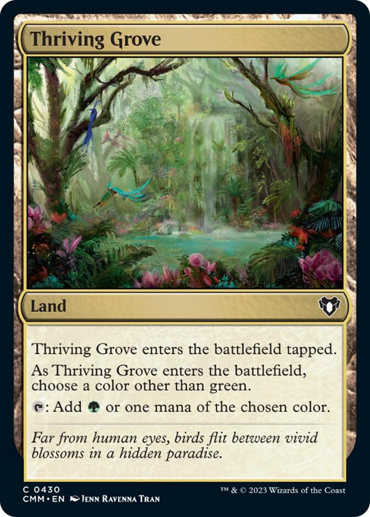 Thriving Grove [Commander Masters] | Good Games Adelaide SA