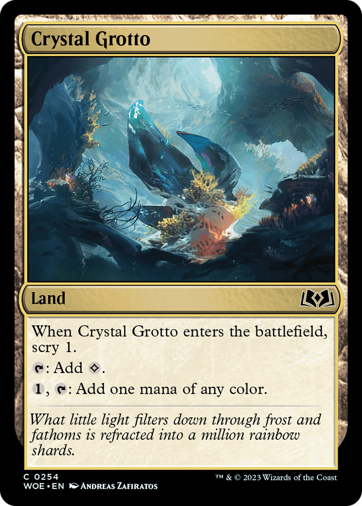 Crystal Grotto [Wilds of Eldraine] | Good Games Adelaide SA