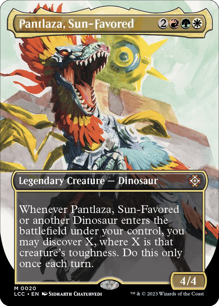 Pantlaza, Sun-Favored 20 (Commander: The Lost Caverns of Ixalan)  - Foil | Good Games Adelaide SA