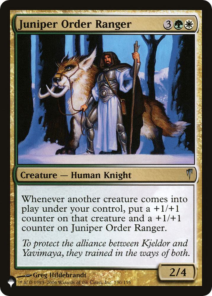 Juniper Order Ranger 130/155 (The List Reprints)  | Good Games Adelaide SA