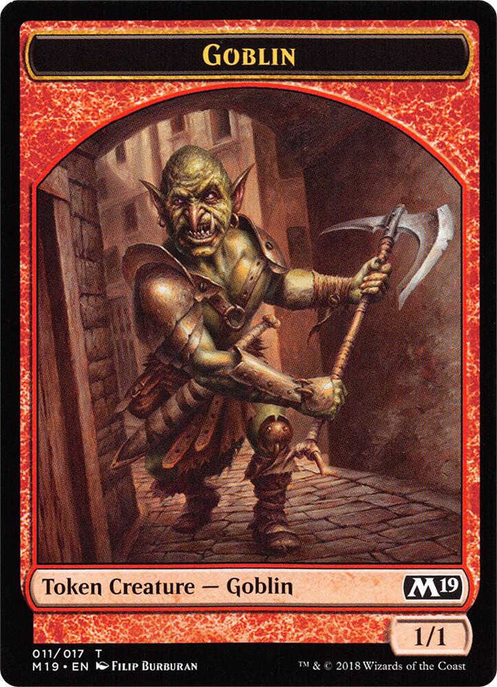 Goblin Thopter Double Sided Token Game Night 11 // 14 (Core Set 2019)  | Good Games Adelaide SA
