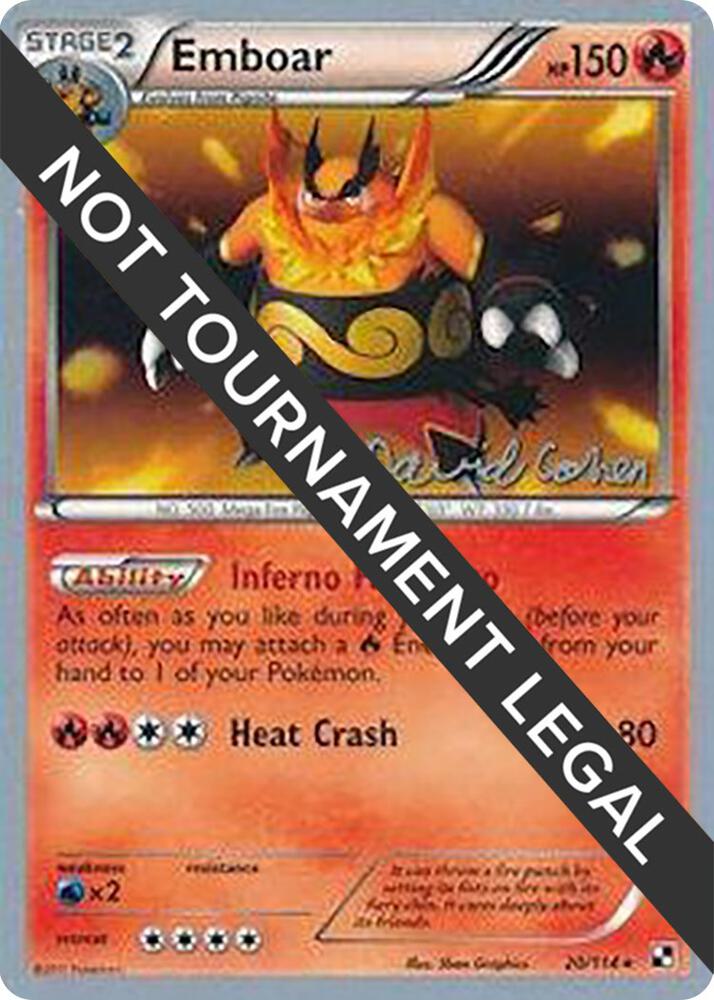 Emboar 2011 David Cohen 20/114 (World Championship Decks)  | Good Games Adelaide SA