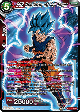 SSB Son Goku, at Full Power (Rare) [BT13-017] | Good Games Adelaide SA