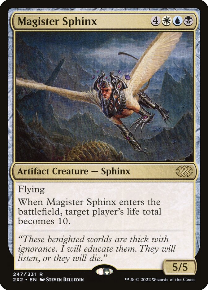Magister Sphinx 247 (Double Masters 2022)  - Foil | Good Games Adelaide SA