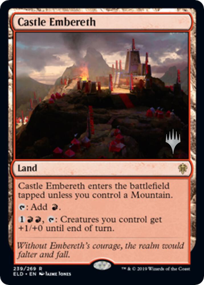 Castle Embereth 239 (Promo Pack: Throne of Eldraine)  | Good Games Adelaide SA