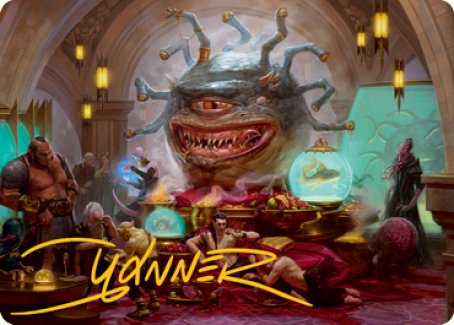 Xanathar, Guild Kingpin Art Card (Gold-Stamped Signature) [Dungeons & Dragons: Adventures in the Forgotten Realms Art Series] | Good Games Adelaide SA